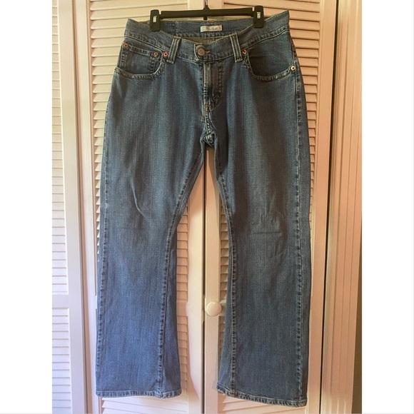 Levi’s vintage low rise flare jeans Size 12M - Picture 1 of 4